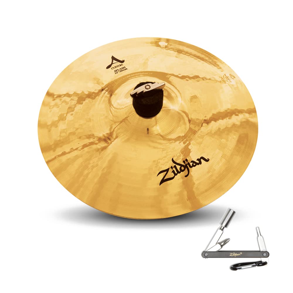 Amazon.com: Avedis Zildjian Company 20544 12 inch Custom Splash